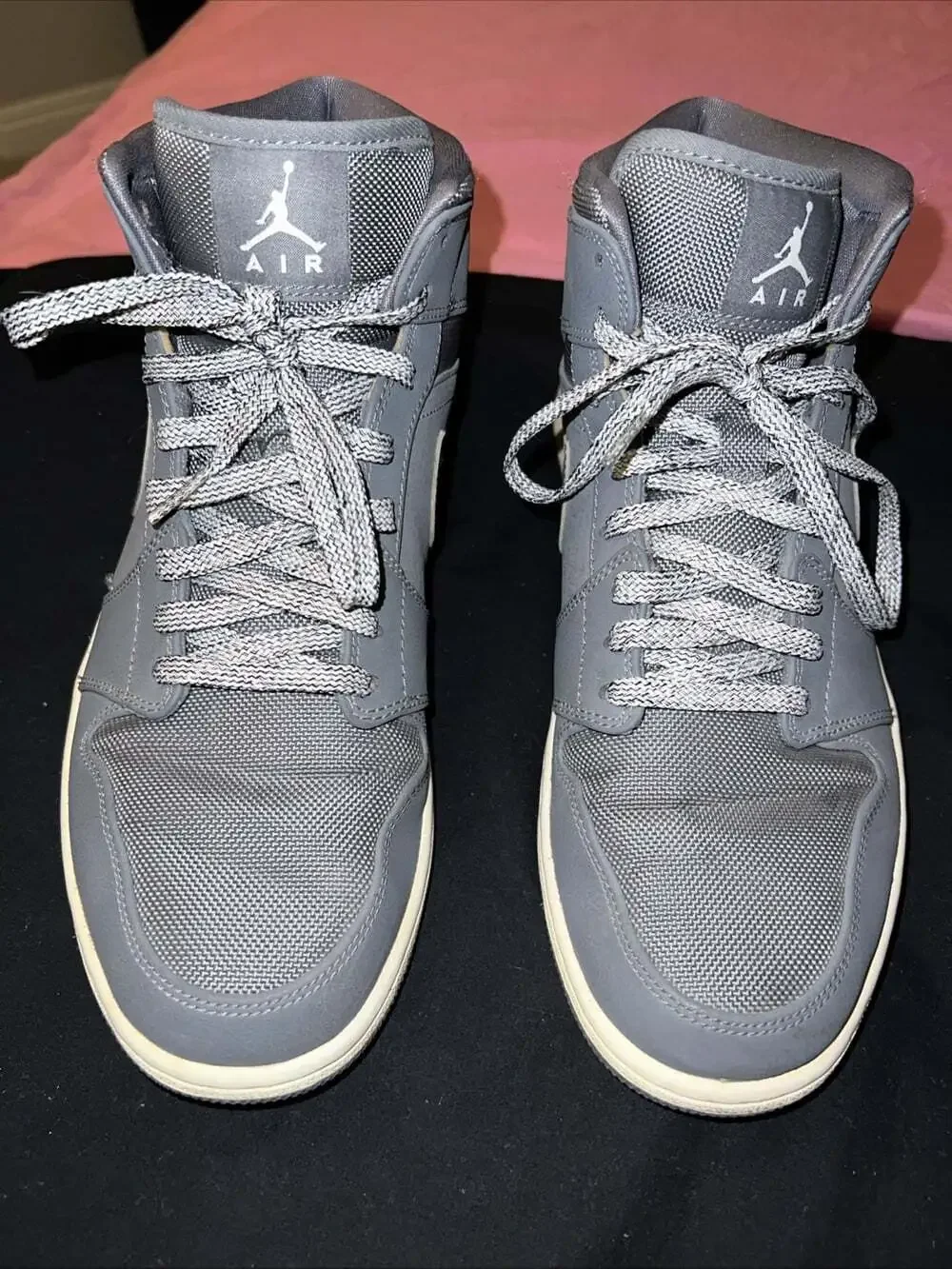 Air Jordan 1 Mid Cool Grey Sz- 11, 554724-022